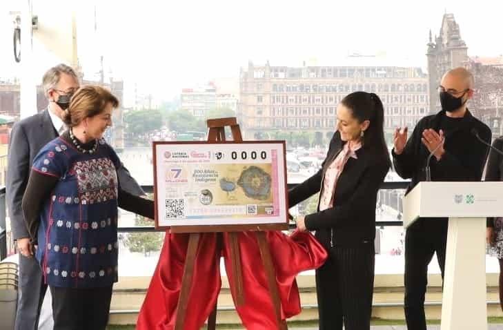 Lanza Lotería Nacional billete para conmemorar los 500 años de la resistencia indígena