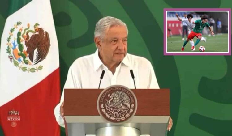 AMLO felicita al Tri olímpico tras obtener medalla de bronce en Tokio  