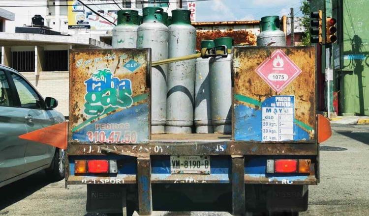 Reportan a la baja precios de gas LP en Tabasco