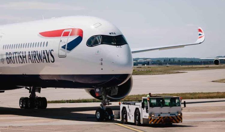 Estima SECTUR perdida de 15.1 mdd tras suspensión de vuelos de British Airways