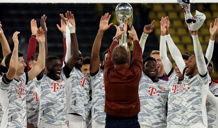 Lewandowski da al Bayern Múnich su novena Supercopa de Alemania