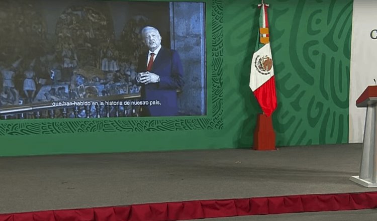 Presenta AMLO primer video alusivo a su Tercer Informe de Gobierno