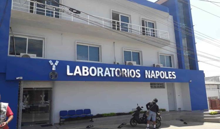 Contabiliza Laboratorio Nápoles hasta 10 casos positivos diarios de coronavirus