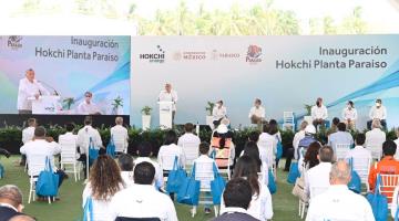 Inauguran planta de Hokchi Energy en Paraíso