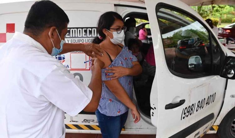 En Tabasco, un millón 600 mil personas han sido vacunadas contra el COVID-19: Salud