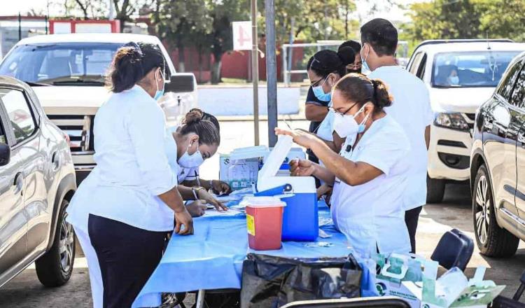 Hoy continúa vacunación de segunda dosis a grupo de 30 a 39 años de Cunduacán, Paraíso y Macuspana