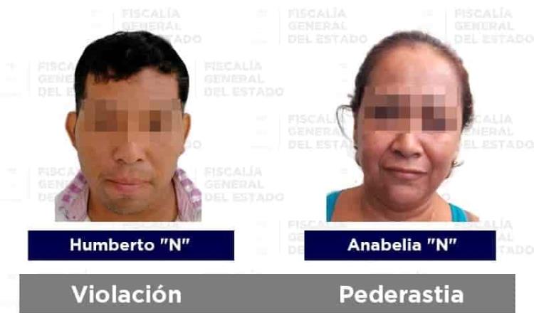 En Cárdenas, asegura FGE a mujer acusada de pederastia