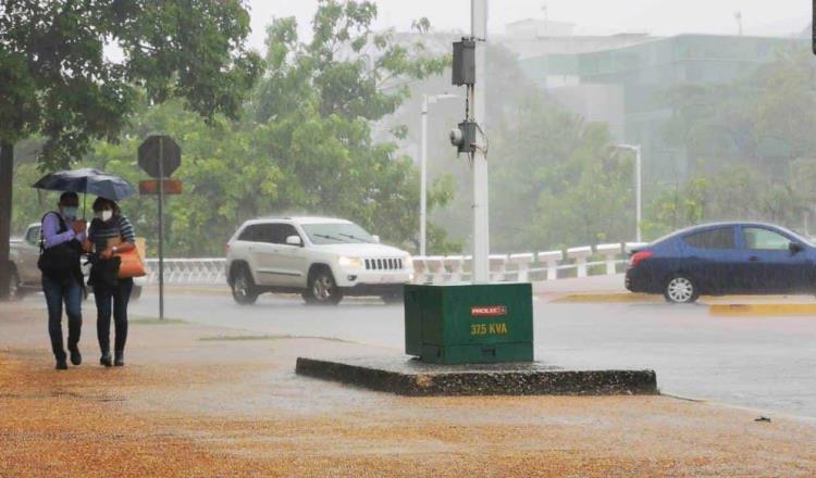 Lluvias muy fuertes de hasta 75 mm se esperan en Tabasco ante los efectos indirectos de ‘IDA’, prevé Conagua