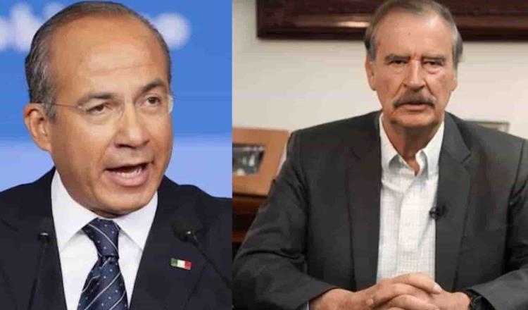 Se suman los expresidentes Fox y Calderón, a la defensa de Ricardo Anaya