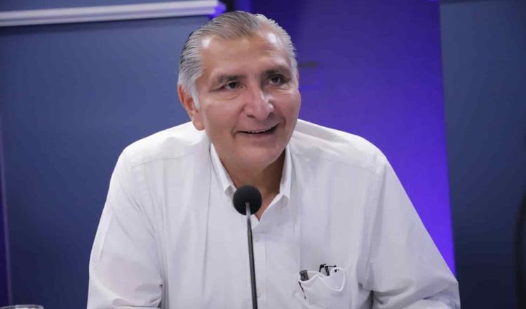 Revela Adán Augusto que Carlos Manuel Merino podría concluir sexenio en el cargo: “no será un gobernador de 120 días”, señala