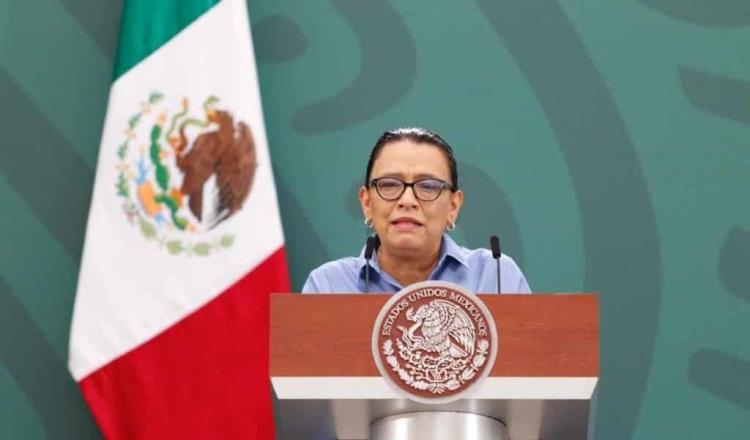 No hay represión en gobierno de AMLO insiste Rosa Icela Rodríguez