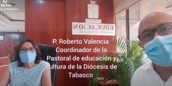 Regreso a clases funcionará, solo si todos nos cuidamos y participamos: padre Roberto Valencia