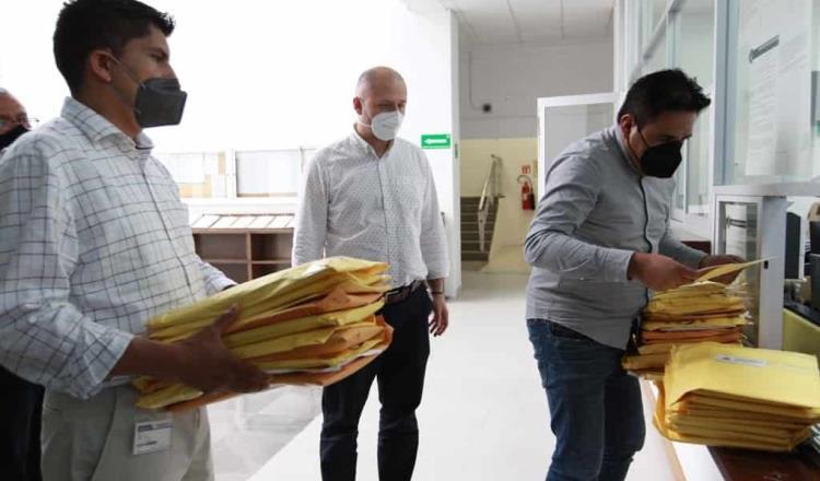 Recibe Sala Superior del TEPJF documentación del recuento de votos en Campeche
