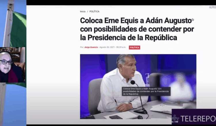Adán Augusto deberá mantener el orden institucional en el país y manejar la sucesión presidencial para el 2024: Jalife