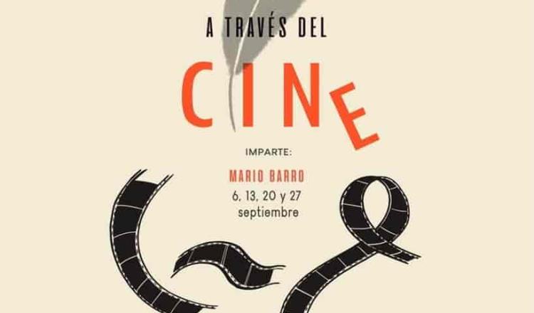 Todos los lunes de septiembre desarrollará Cultura Tabasco el taller virtual ‘Borges a través del cine’