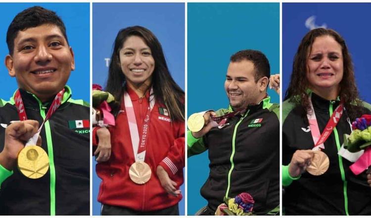 Cierra México su participación en Paralímpicos de Tokio con 22 medallas 