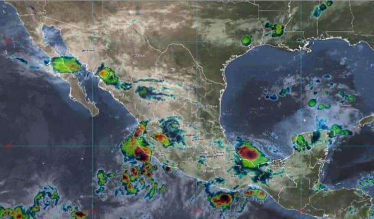 SMN pronostica lluvias en gran parte de territorio mexicano para hoy
