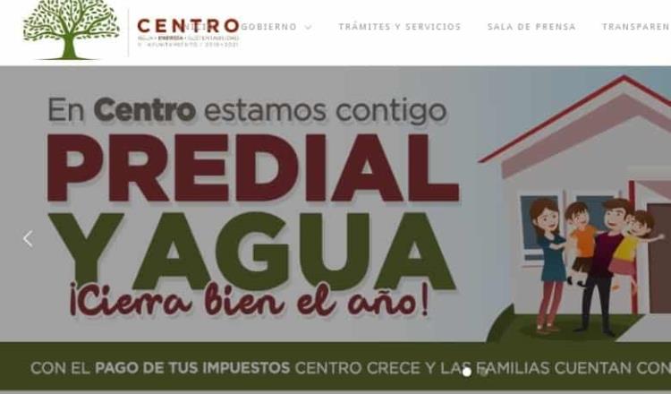 Ayuntamiento de Centro anuncia últimos descuentos en pago de predial y agua