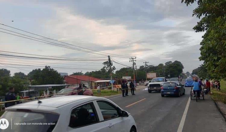 Fallece motociclista en la carretera Cárdenas-Comalcalco
