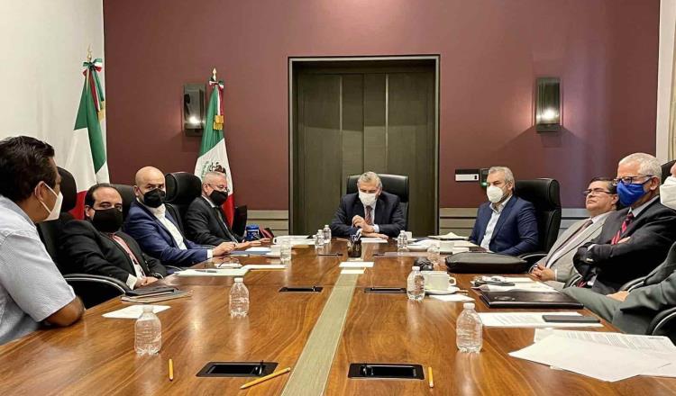 Se reúne Adán Augusto con gobernador electo de Michoacán; garantiza Federación 3 mil mdp extraordinarios para pago de salarios
