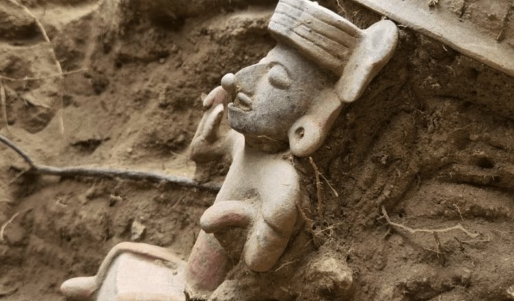 Descubre INAH escalinata y ofrenda en zona arqueológica de Tlaxcala