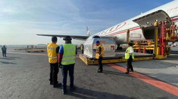 Reporta Birmex llegada de nuevo embarque con 592 mil 020 vacunas de Pfizer