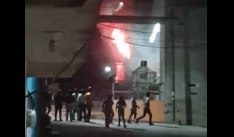 En pleno grito de Independencia queman Palacio Municipal de Altamirano, Chiapas