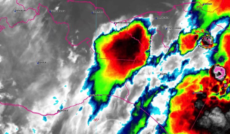 Onda Tropical 31 provocará lluvias intensas en Tabasco, Chiapas, Campeche y Oaxaca