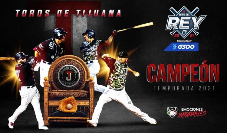 Los Toros de Tijuana conquistan la Serie del Rey; remontan a Leones de Yucatán en el séptimo juego