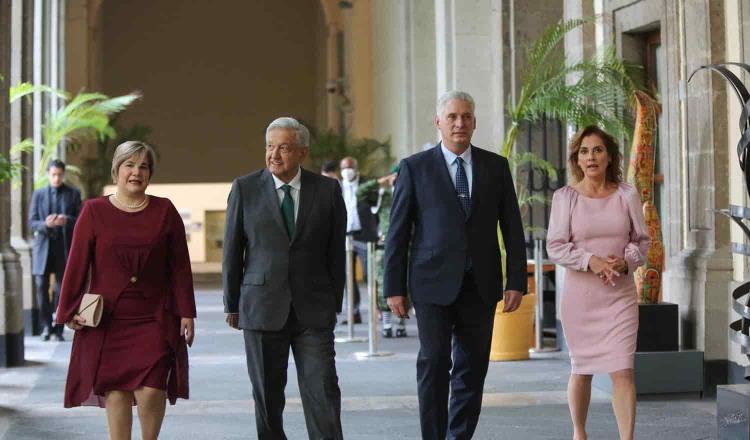 Díaz-Canel agradece a López Obrador por respaldo contra bloqueo económico