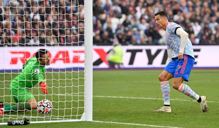 Cristiano Ronaldo vuelve anotar en triunfo del Manchester ante el West Ham