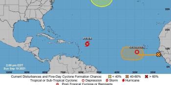 Se forma tormenta tropical "Peter" en el Atlántico