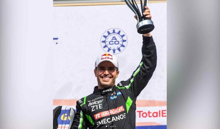 Se posiciona el mexicano Memo Rojas en segundo lugar en el circuito belga Spa Francorchamps