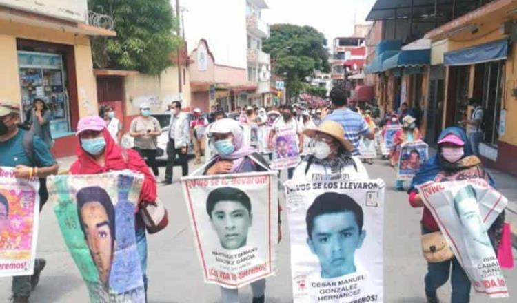 Inicia jornada de protestas a 7 años de la desaparición de los estudiantes de Ayotzinapa