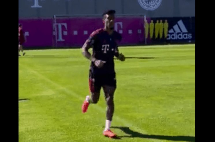 Kingsley Coman regresa a entrenar con el Bayern Múnich tras operación de corazón