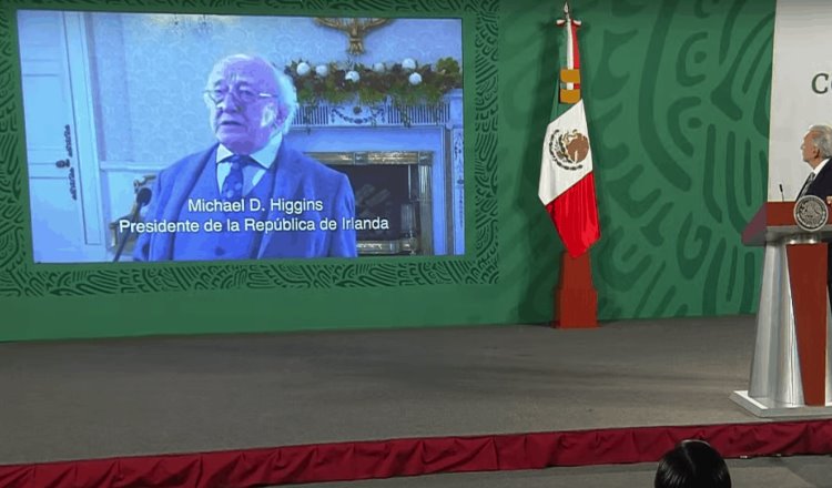 Felicita gobierno de Irlanda a México por el bicentenario de su independencia