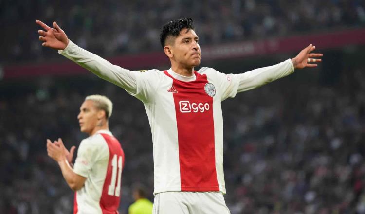 Anota Edson Álvarez en el triunfo del Ajax sobre el Groningen