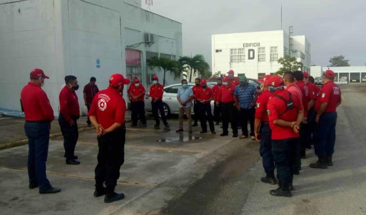 Liberan a bomberos de Tabasco acusados de robo mientras sofocaban un incendio