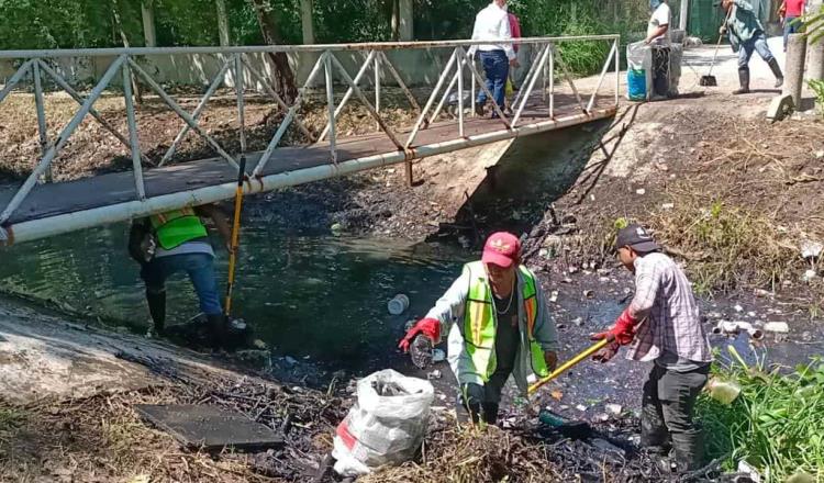 Promovería gobierno de Tabasco sanciones a quienes tiren basura en drenes