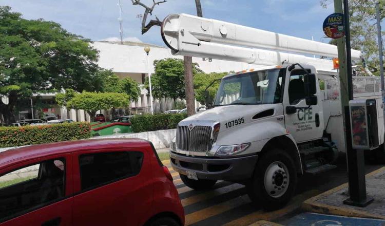 Acusa Ayuntamiento de Centro que CFE quiso cobrar 11 mdp sin haber emitido factura, tras amague de cortarles la luz