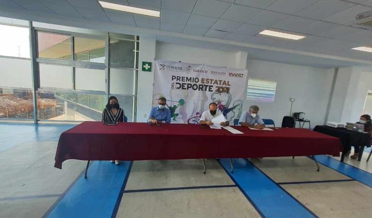 Integra Injudet jurado calificador del Premio Estatal del Deporte Tabasco