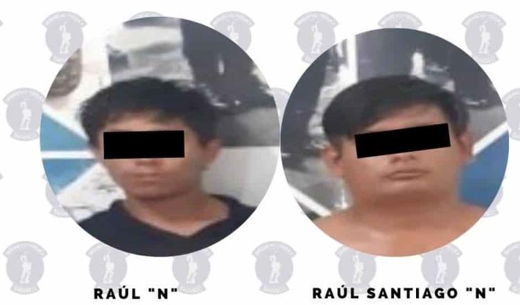 Detienen a tres sujetos por presunto robo en pandilla y violación