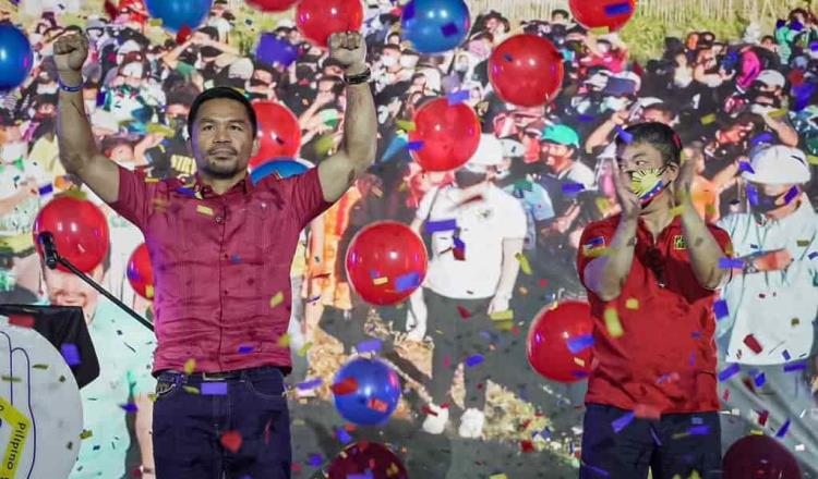 Pacquiao se apunta como candidato a la Presidencia de Filipinas