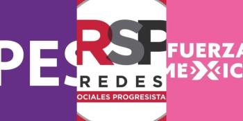 Oficializan FxM, RSP y PES bloque "Fuerza Solidaria Progresista" para competir en 2022