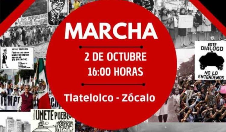 Implementarán operativo especial de seguridad en la Ciudad de México, por marcha del 02 de octubre