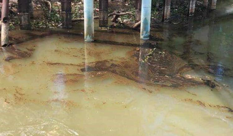 Derrame de aceite en el río Samaria no es de Instalaciones petroleras, asegura Pemex