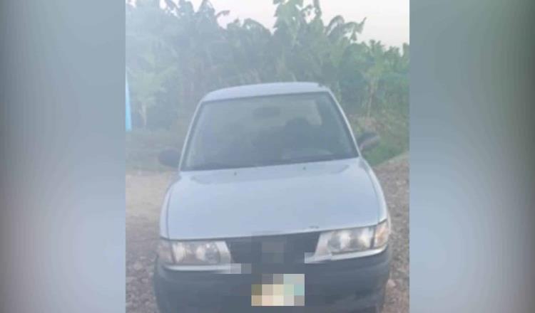 Recupera SSPC vehículo con reporte de robo en la Villahermosa-Teapa