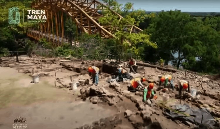 Inician construcción del nuevo puente de Boca del Cerro, Tenosique, como parte de la vía del Tren Maya