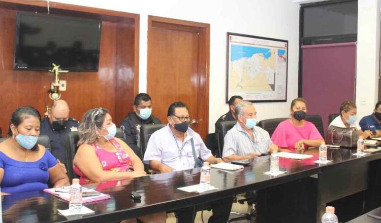 Pide Hernán Bermúdez a delegados municipales de Centro mantener coordinación con la SSPC