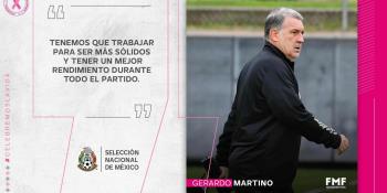 El último año hemos bajado el rendimiento: "Tata" Martino